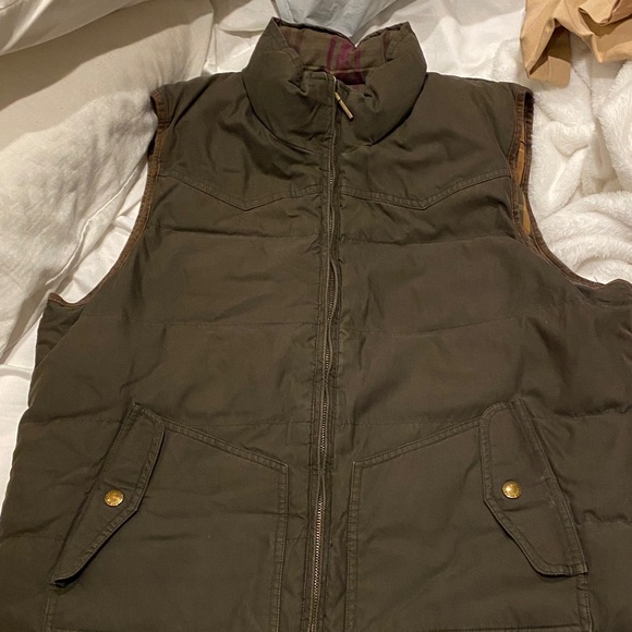 Lauren Ralph Lauren Olive Quilted Reversible Vest
705 - Picture 1 of 7